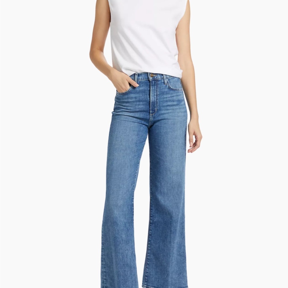 JOE’S High Rise Wide Leg Ankle